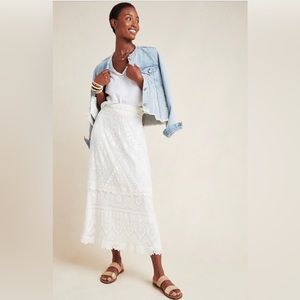 Anthropologie Farm Rio Stacie Maxi Skirt